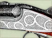 englische Arabeskengravur