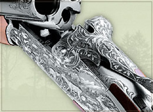 erhabene Tierstück-Gravur